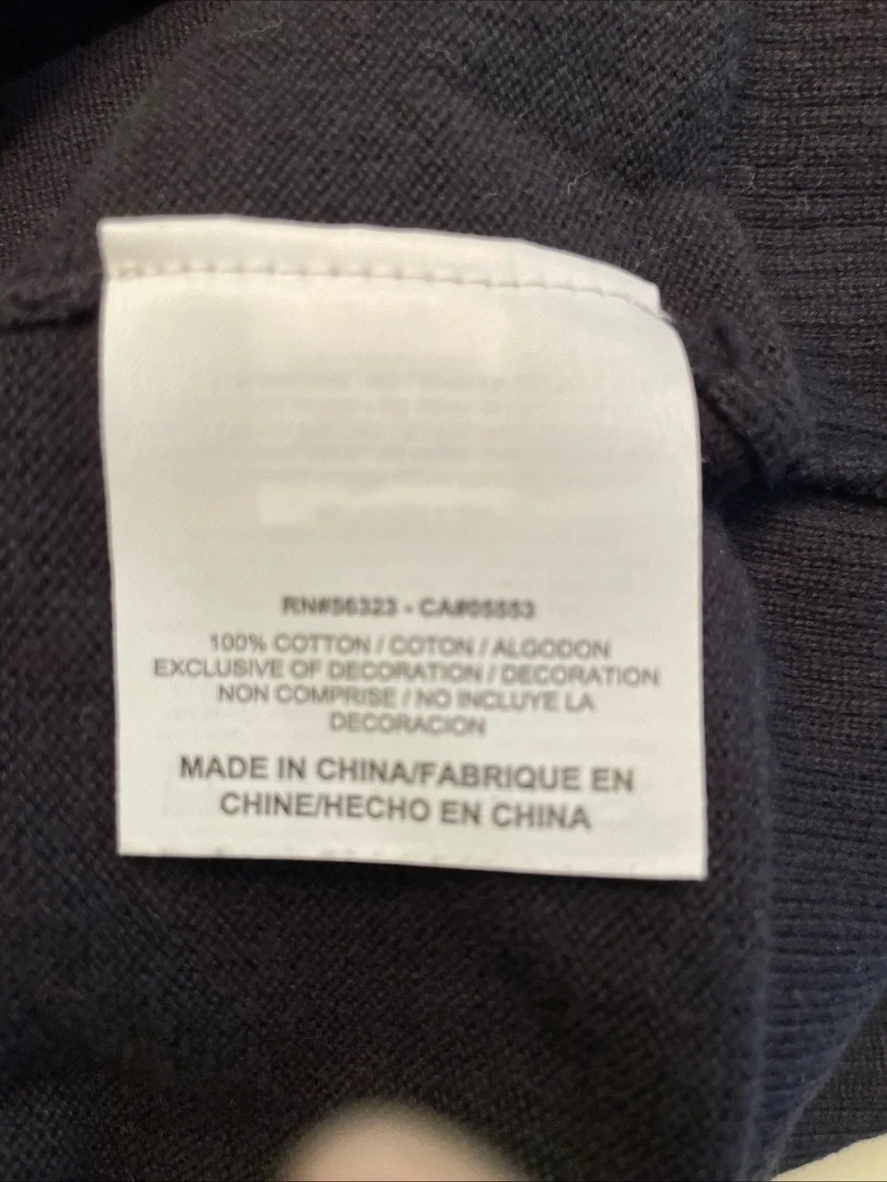 Nike Women’s Black Long Sleeve V-neck Sweater Size Large With Embroidered Logo